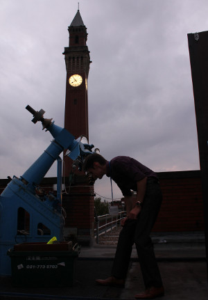 Grub Telescope at the University of Birmingham. Image credit: Maggie Lieu