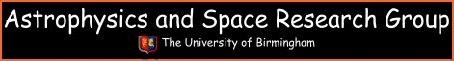 Physics and Astronomy Department, The University of Birmingham