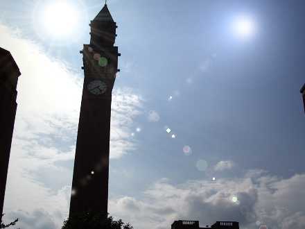 Birmingham University when there were two suns!!