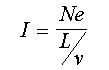 Expression for the current I