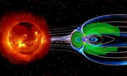 Computer model of the Van Allen radiation belts