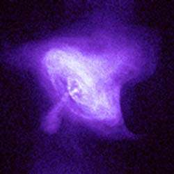 A pulsar at the heart of the Crab Nebula
