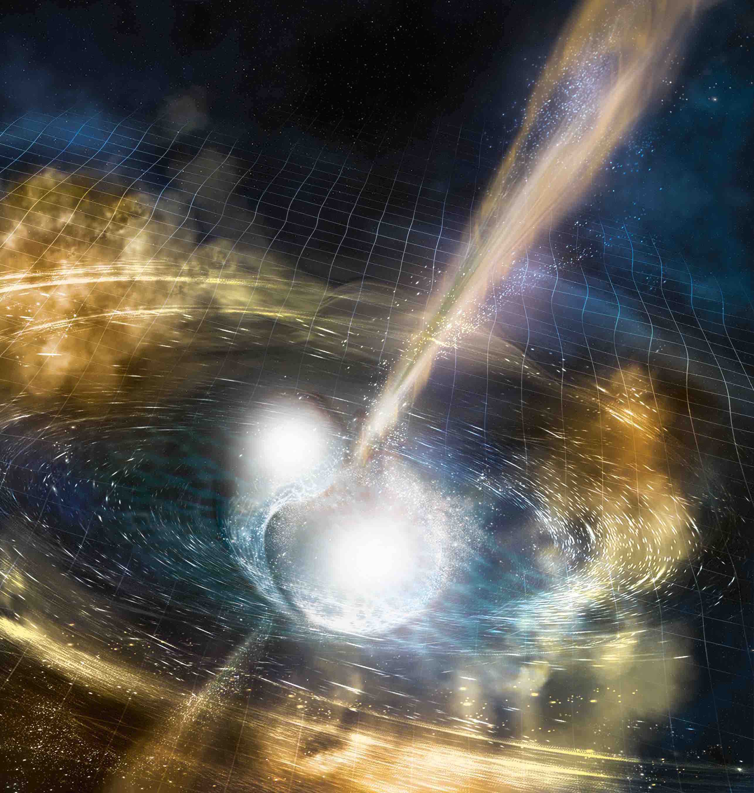 Merging neutron stars