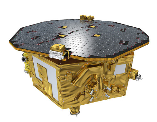 Lisa Pathfinder Science Module and Solar Array